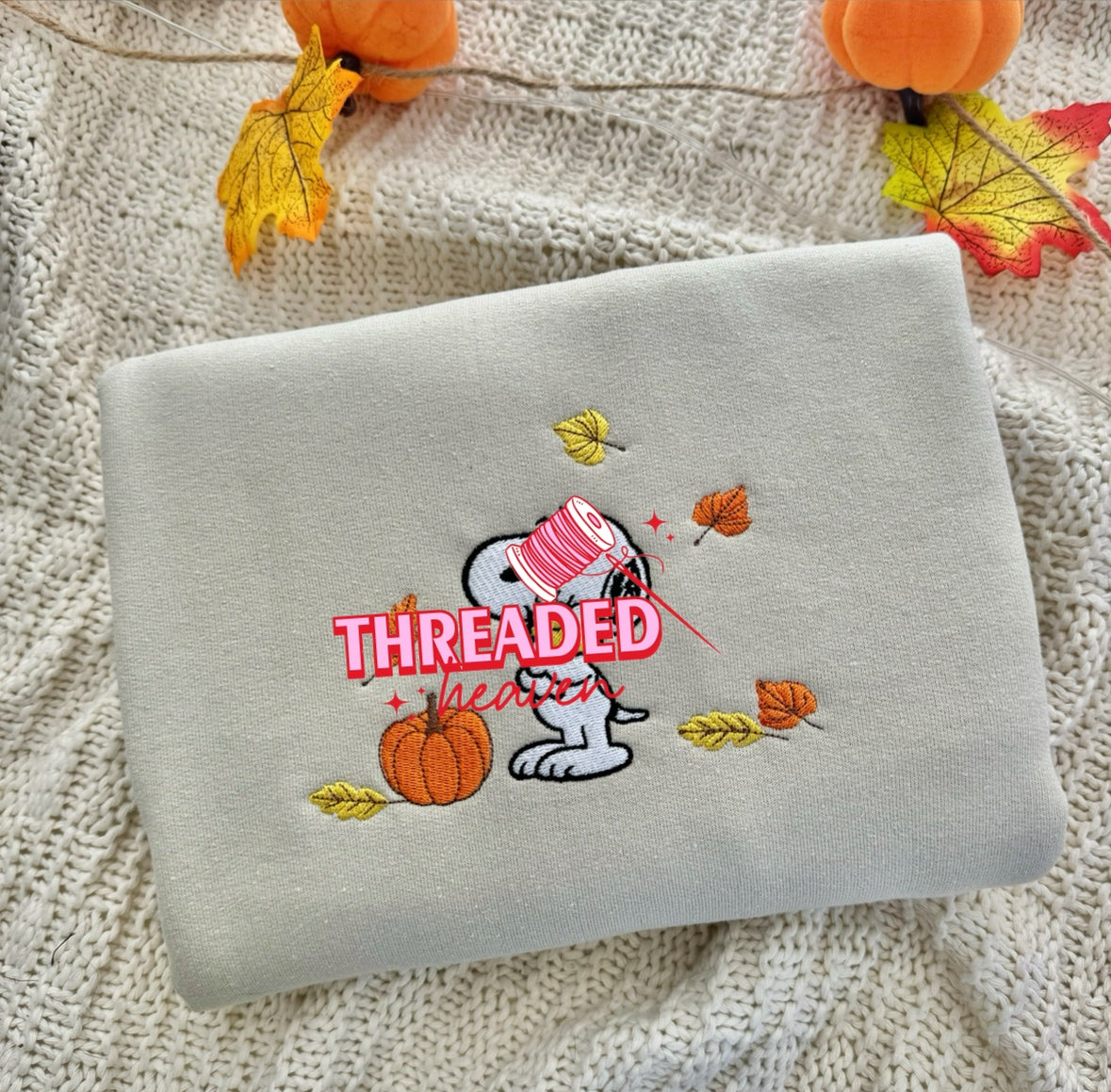 Pumpkin snoop Fall Sweatshirt