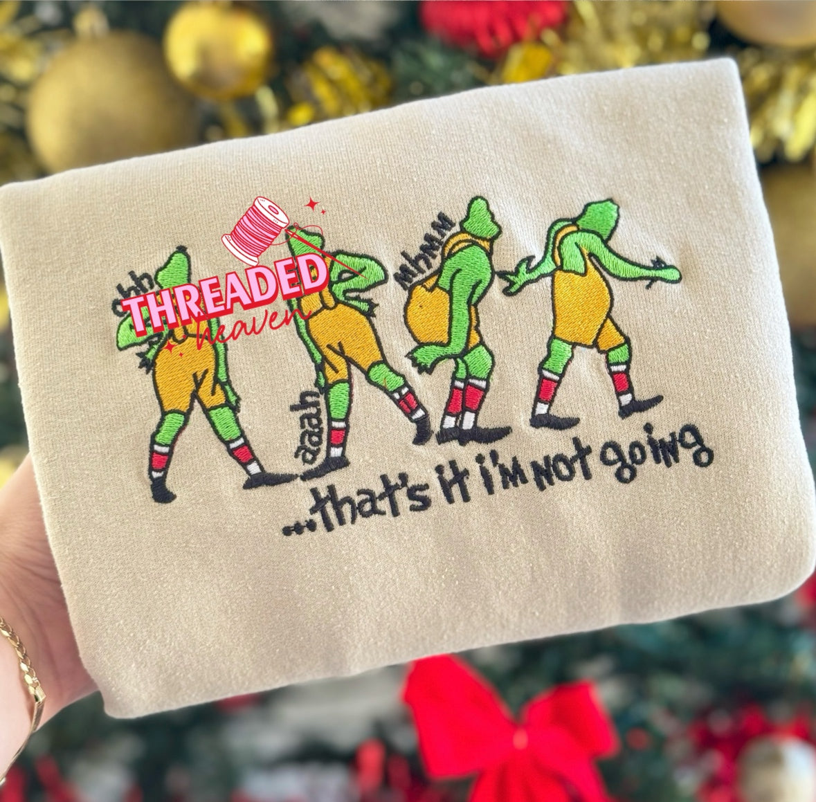 im not going sweatshirt