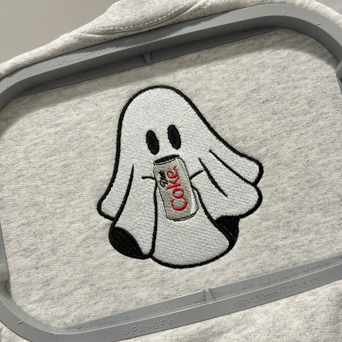 Diet Coke ghost sweatshirt