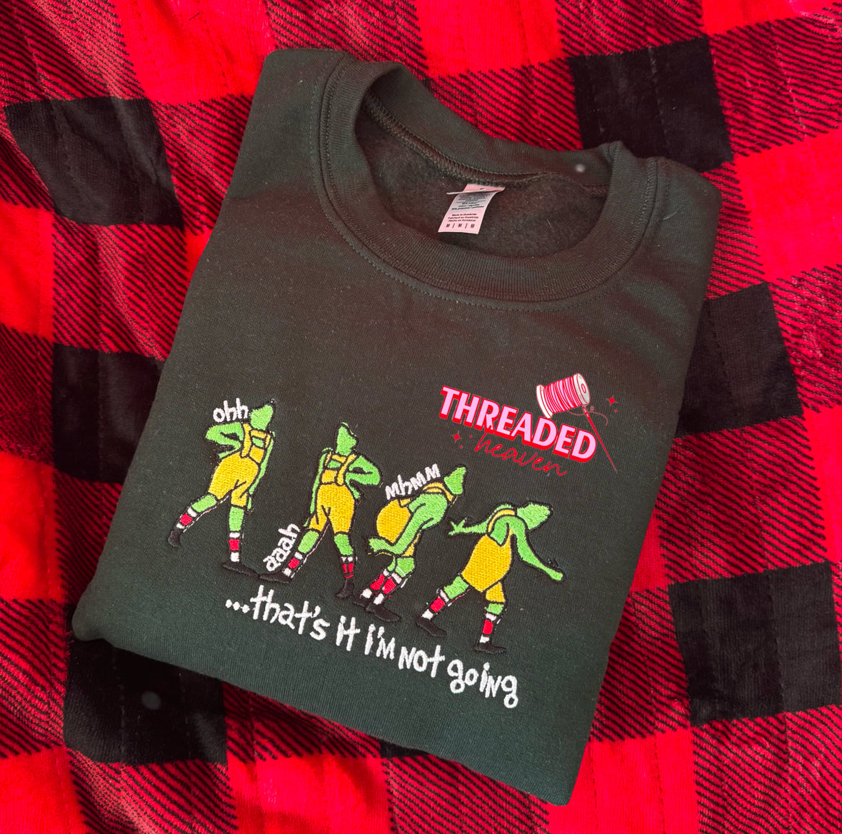 Im Not Going Sweatshirt