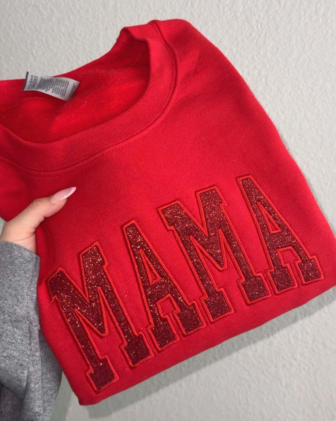 MAMA Glitter Sweatshirt