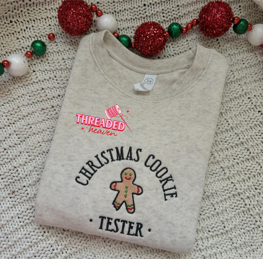 Kids Christmas Cookie Tester Sweatshirt