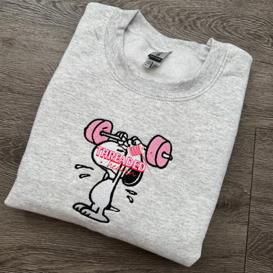 Cartoon Gym Sweatshirt